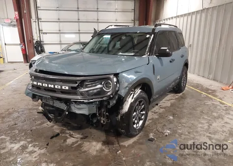 2024 Ford Bronco Sport Big Bend z USA, uszkodzony, nr VIN 3FMCR9B62RRE37533